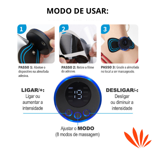 Mini Massageador Portátil